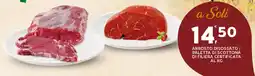Extra Supermercati Arrosto disossato / paletta di scottona di filiera certificata offerta