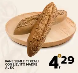 Extra Supermercati Pane semi e cereali con lievito madre offerta