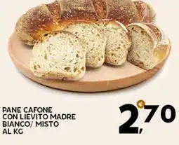 Extra Supermercati Pane cafone con lievito madre bianco/misto offerta