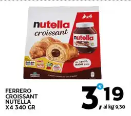 Extra Supermercati Ferrero croissant nutella x4 offerta