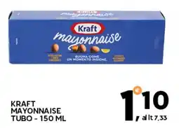 Extra Supermercati Kraft mayonnaise tubo offerta