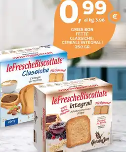 Extra Supermercati Griss bon fette classiche/ cereali/integrali offerta