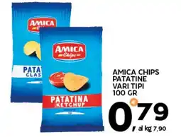 Extra Supermercati Amica chips patatine vari tipi offerta