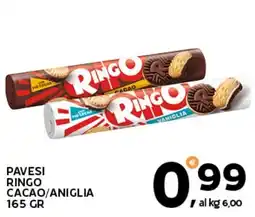Extra Supermercati Pavesi ringo cacao/aniglia offerta