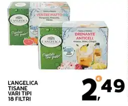 L'angelica tisane vari tipi 18 filtri