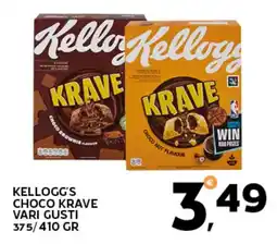 Extra Supermercati Kellogg's choco krave vari gusti offerta