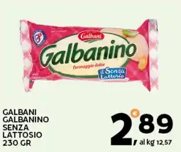 Extra Supermercati Galbani galbanino senza lattosio offerta