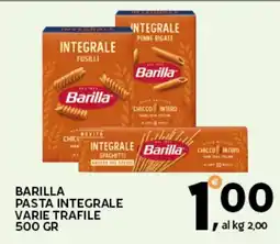 Extra Supermercati Barilla pasta integrale varie trafile offerta