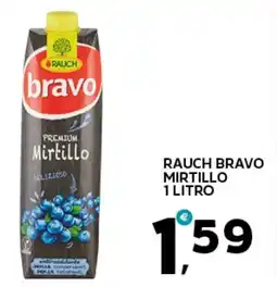 Extra Supermercati Rauch bravo mirtillo offerta