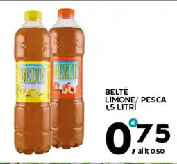 Extra Supermercati Beltè limone/ pesca offerta