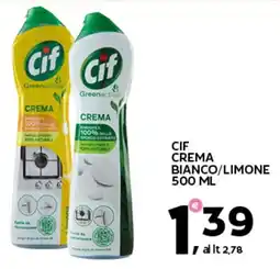 Extra Supermercati Cif crema bianco/limone offerta