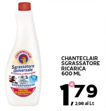 Extra Supermercati Chanteclair sgrassatore ricarica offerta