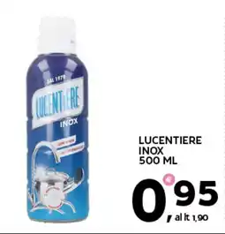 Extra Supermercati Lucentiere inox offerta
