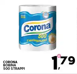 Extra Supermercati Corona bobina 500 strappi offerta