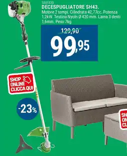 Cfadda Decespugliatore SH43. offerta