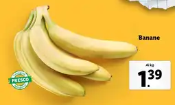 Lidl Banane offerta