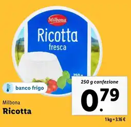 Lidl Milbona Ricotta offerta