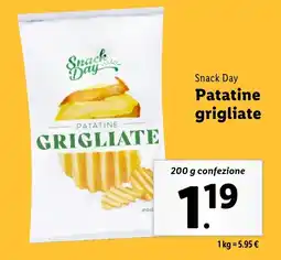 Lidl Snack Day Patatine grigliate offerta
