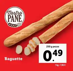 Lidl Baguette offerta