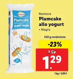 Lidl Nastrecce Plumcake allo yogurt offerta