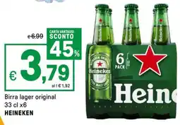 Iper La Grande Birra lager original HEINEKEN offerta