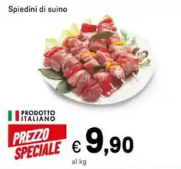 Iper La Grande Spiedini di suino offerta