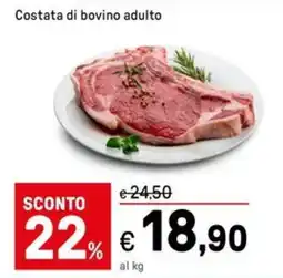 Iper La Grande Costata di bovino adulto offerta