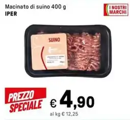 Iper La Grande Macinato di suino IPER offerta