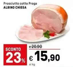 Iper La Grande Prosciutto cotto Praga ALBINO CHIESA offerta