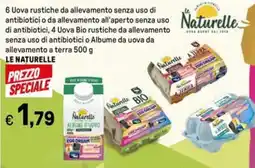 Iper La Grande 6 Uova rustiche LE NATURELLE offerta