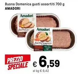 Iper La Grande Buona Domenica gusti assortiti AMADORI offerta