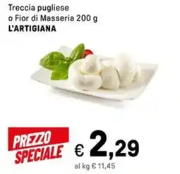 Iper La Grande Treccia pugliese o Fior di Masseria L'ARTIGIANA offerta