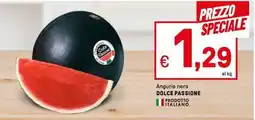 Iper La Grande Anguria nera DOLCE PASSIONE offerta