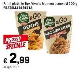 Iper La Grande Primi piatti in Box Viva la Mamma assortiti FRATELLI BERETTA offerta