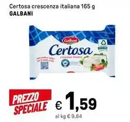 Iper La Grande Certosa crescenza italiana GALBANI offerta