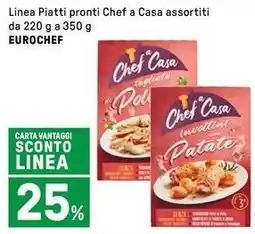 Iper La Grande Linea Piatti pronti Chef a Casa assortitiPatate EUROCHEF offerta