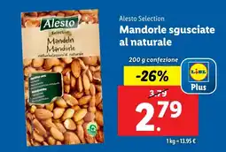 Lidl Alesto Selection Mandorle sgusciate al naturale offerta