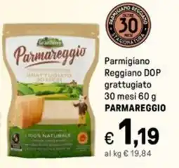 Iper La Grande Parmigiano Reggiano DOP grattugiato 30 mesi PARMAREGGIO offerta
