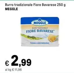 Iper La Grande Burro tradizionale Fiore Bavarese MEGGLE offerta