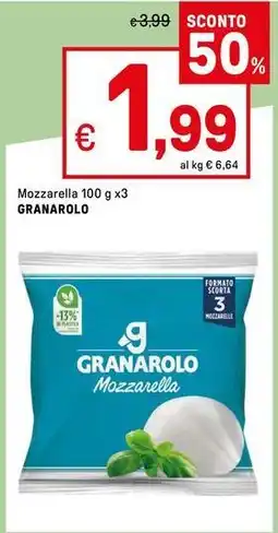 Iper La Grande Mozzarella GRANAROLO offerta