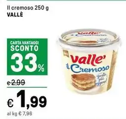 Iper La Grande Il cremoso VALLÈ offerta