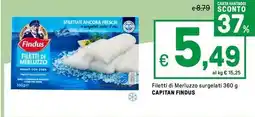 Iper La Grande Filetti di Merluzzo surgelati CAPITAN FINDUS offerta