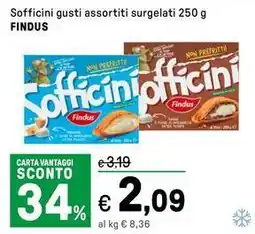 Iper La Grande Sofficini gusti assortiti surgelati FINDUS offerta