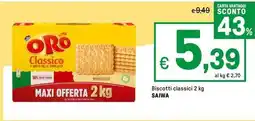 Iper La Grande Biscotti classici SAIWA offerta