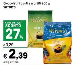 Iper La Grande Cioccolatini gusti assortiti WITOR'S offerta