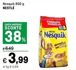 Iper La Grande Nesquik NESTLÉ offerta