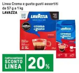 Iper La Grande Linea Crema e gusto gusti assortiti LAVAZZA offerta