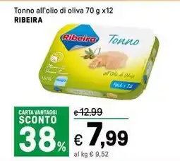Iper La Grande Tonno all'olio di oliva RIBEIRA offerta