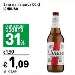 Iper La Grande Birra anima sarda ICHNUSA offerta
