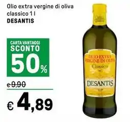 Iper La Grande Olio extra vergine di oliva classico DESANTIS offerta